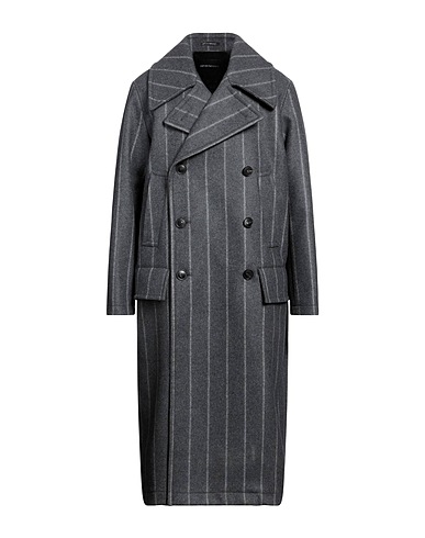 EMPORIO ARMANI Coat Lead 80% Wool, 20% Polyamide
