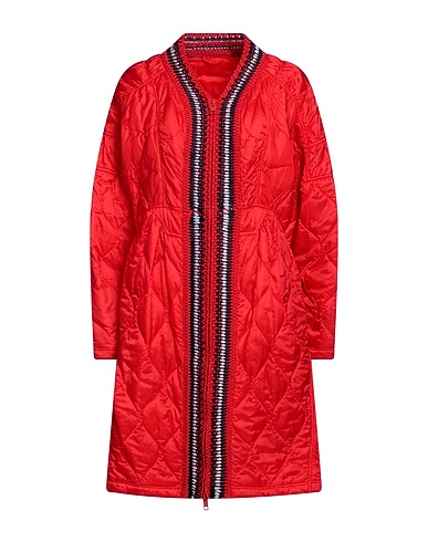 ERMANNO SCERVINO Full-length jacket Red 100% Polyester