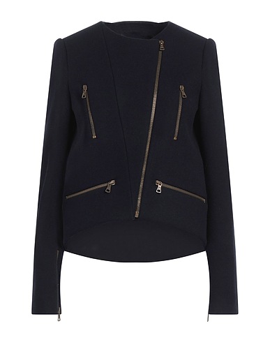 CEDRIC CHARLIER Coat Blue 100% Wool