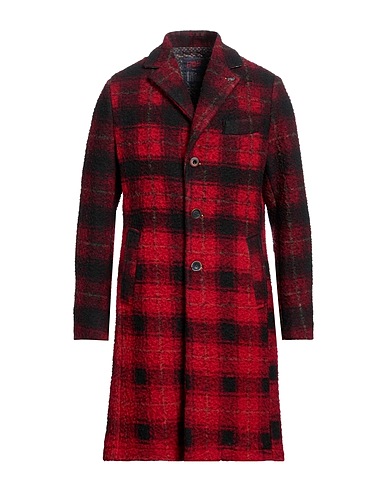 BOB Coat Red 50% Polyester, 48% Wool, 2% Acrylic