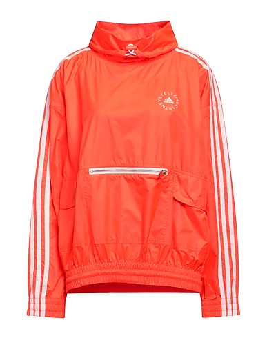 ADIDAS by STELLA McCARTNEY Jacket Orange 100% Polyester, Cotton
