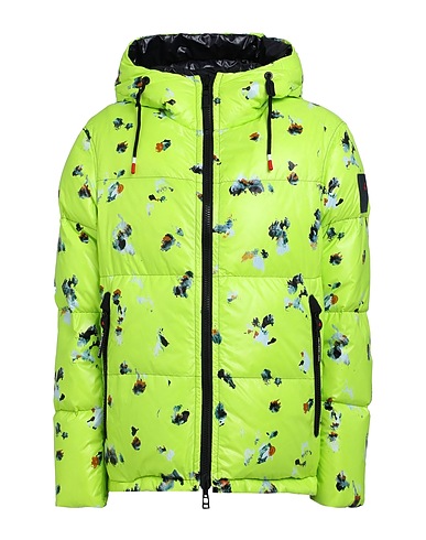 PEUTEREY.PLURALS Shell  jacket Lime green 100% Polyamide