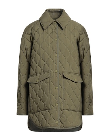 PATRIZIA PEPE Shell jacket Military green 100% Polyester