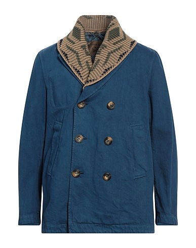 BAZAR DELUXE Caban e doppio petto Blu navy 100% Cotone, Poliestere