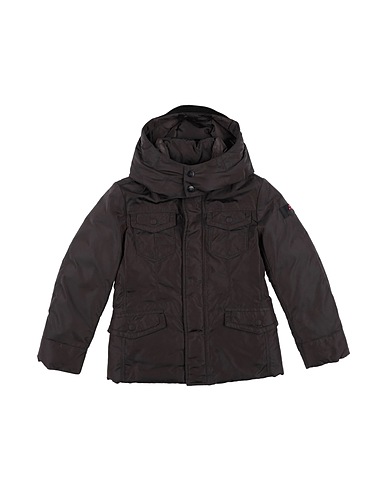 PEUTEREY Shell  jacket Dark brown 100% Polyamide