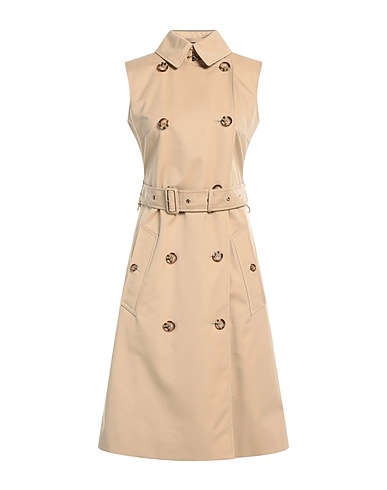 BURBERRY Double breasted pea coat Beige 100% Cotton