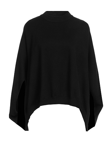 WHITE WISE Pullover Schwarz 50% Viskose, 28% Polyester, 22% Nylon