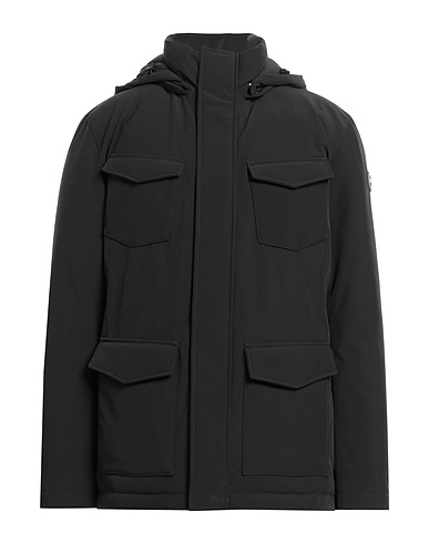 COLMAR Shell  jacket Black 92% Polyester, 8% Elastane