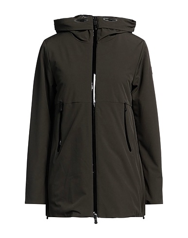 PEOPLE OF SHIBUYA Jacket Dark green 88% Polyester, 12% Elastane