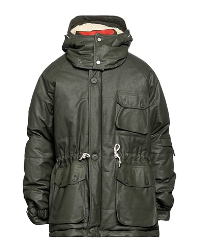 RAGLAN UNITED Coat Military green 100% Cotton