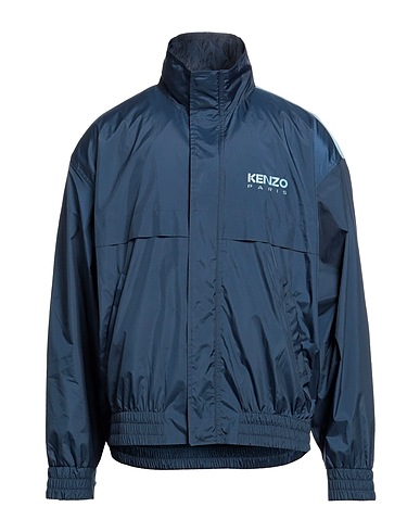 KENZO Jacket Navy blue 100% Polyester