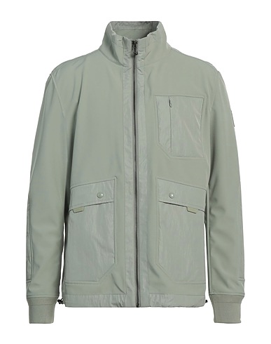 BELSTAFF Jacket Sage green 96% Polyester, 4% Elastane, Polyamide