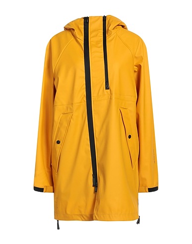 KRAKATAU Full-length jacket Mustard 70% Polyester, 30% Polyurethane