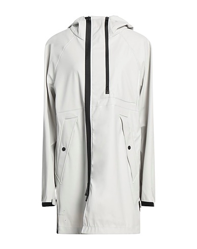 KRAKATAU Full-length jacket Light grey 70% Polyester, 30% Polyurethane