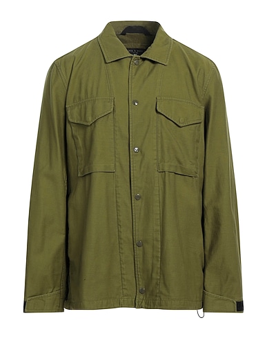 RAG & BONE Full-length jacket Military green 100% Cotton