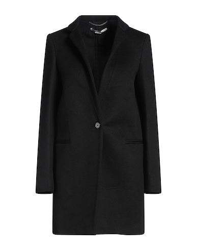 STELLA McCARTNEY コート NERO ウール 100% / レーヨン