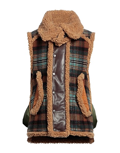 DSQUARED2 Jacket Brown 75% Virgin Wool, 25% Polyamide, Acrylic, Polyester