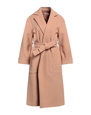 BIANCOGHIACCIO Cappotto Cammello 100% Poliestere