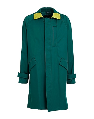 FRANKIE MORELLO Coat Green 65% Polyester, 35% Cotton