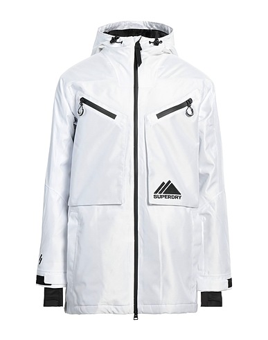 SUPERDRY Giubbotto Bianco 100% Poliestere