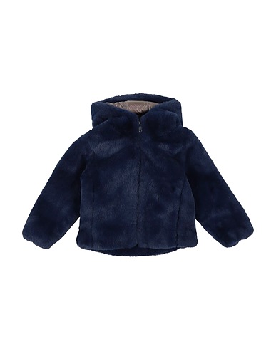 BOMBOOGIE Teddy Coat Blu navy 100% Poliestere