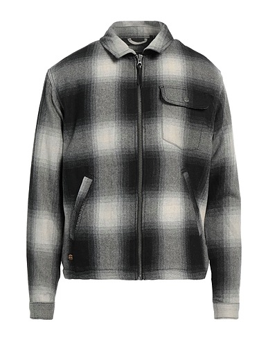 SUPERDRY Jacke Schwarz 40% Wolle, 38% Polyester, 17% Acryl, 5% Polyamid