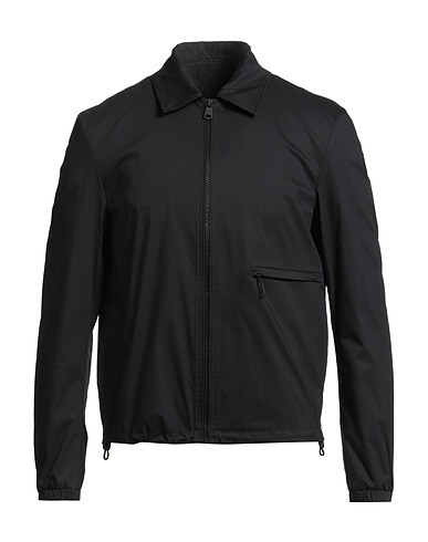 CALVIN KLEIN Jacke Schwarz 65% Baumwolle, 32% Nylon, 3% Elastan