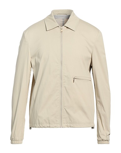 CALVIN KLEIN Jacke Beige 65% Baumwolle, 32% Nylon, 3% Elastan