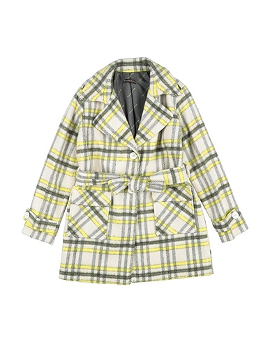 MANILA GRACE Coat White 73% Cotton, 22% Polyester, 5% Other Fibres