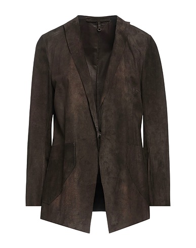 SALVATORE SANTORO Blazer Dark brown Ovine leather