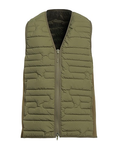 Y-3 Shell jacket Military green 100% Metallized polyamide, Cotton, Elastane