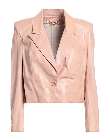 SALVATORE SANTORO Blazer Light pink Ovine leather