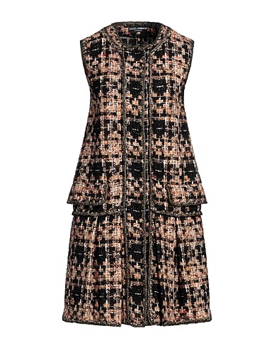 DOLCE&GABBANA Short dress Sand 30% Acrylic, 27% Wool, 21% Other Fibres, 17% Polyamide, 5% Cotton