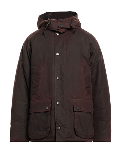 BARBOUR Jacket Chocolate brown 100% Cotton