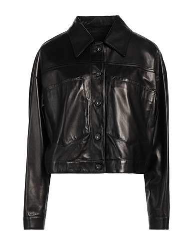 SALVATORE SANTORO Jacket Black Ovine leather