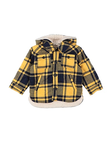 BONTON Cappotto Giallo 45% Acrilico, 25% Poliestere, 25% Lana, 5% Altre Fibre