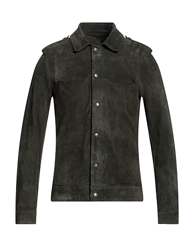 SALVATORE SANTORO Jacket Dark green Ovine leather