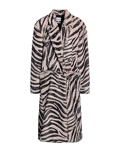 HALFBOY Coat 100% Polyester, Ovine leather