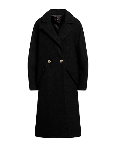 ARCHIVIO Coat Black 60% Wool, 40% Polyester
