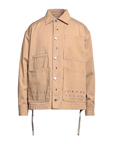KHRISJOY Jacket Sand 65% Polyester, 35% Cotton, Polyamide