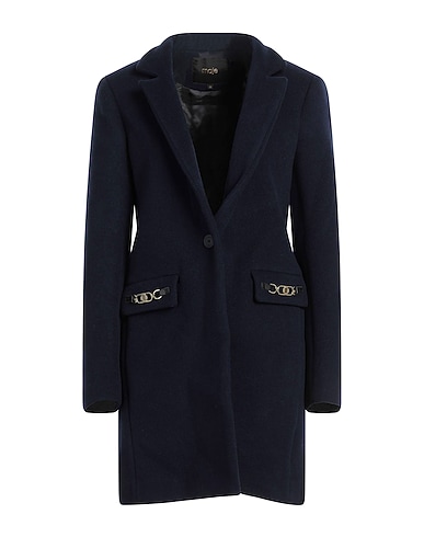 MAJE Coat Midnight blue 75% Recycled wool, 24% Polyamide, 1% Other Fibres