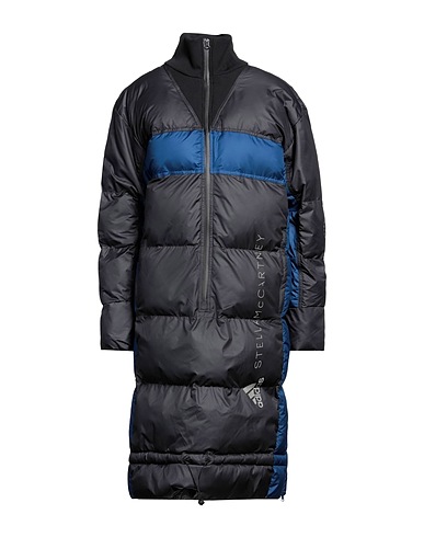 ADIDAS by STELLA McCARTNEY Shell  jacket Black 100% Recycled polyester, Polyamide, Elastane