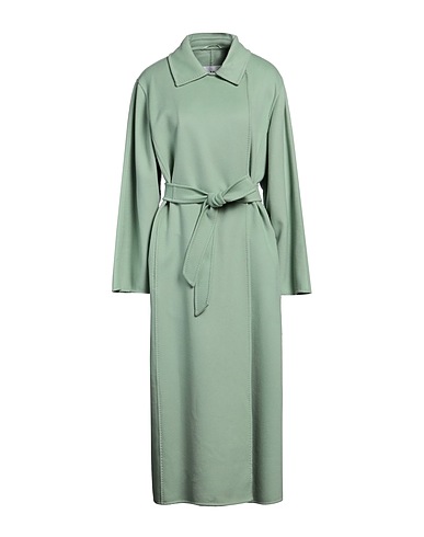 MAX MARA Coat SFILATA VERDE CHIARO 90% Virgin Wool, 10% Cashmere