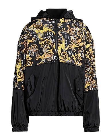 VERSACE JEANS COUTURE Jacke Schwarz 100% Polyester, Elastan