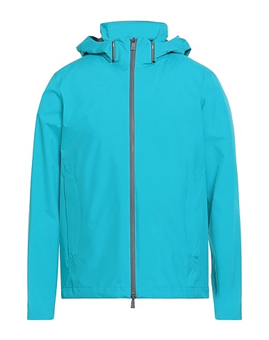 HERNO Giubbotto Turchese 100% Poliestere, PTFE - Politetrafluoroetilene, Poliammide, Elastan