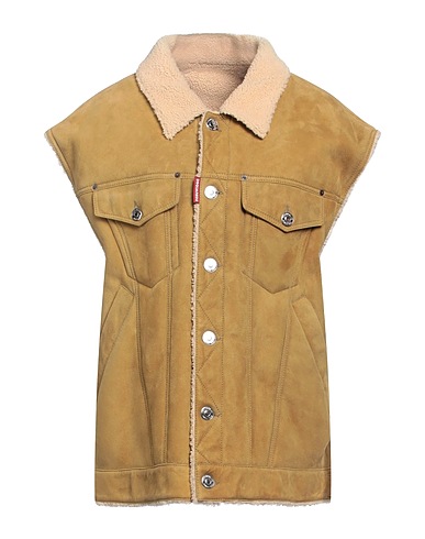 DSQUARED2 Jacke Senf 100% Schaffell