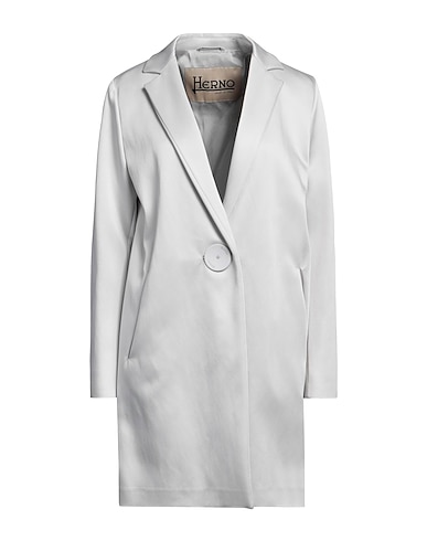 HERNO Full-length jacket GRIGIO CHIARO 58% Polyamide, 42% Acetate
