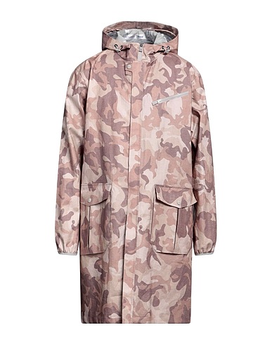 HERNO Full-length jacket Light brown 100% Linen, Polyurethane