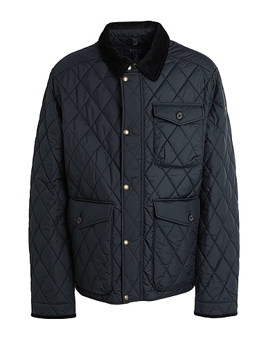 POLO RALPH LAUREN パファージャケット WATER-REPELLENT QUILTED JACKET
 ブラック リサイクルポリエステル 100%