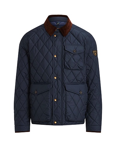 POLO RALPH LAUREN Shell  jacket WATER-REPELLENT QUILTED JACKET
 Navy 100% Recycled polyester
